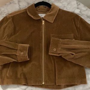 NWOT TNA Brown corduroy jacket